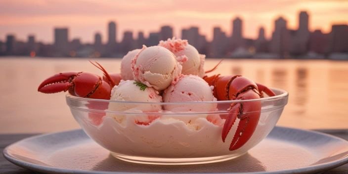 Lobster Ice Cream one of top ice cream flavors for Boston Events