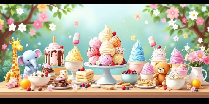 flavors for Ice Cream Catering for Baby Showers in Boston